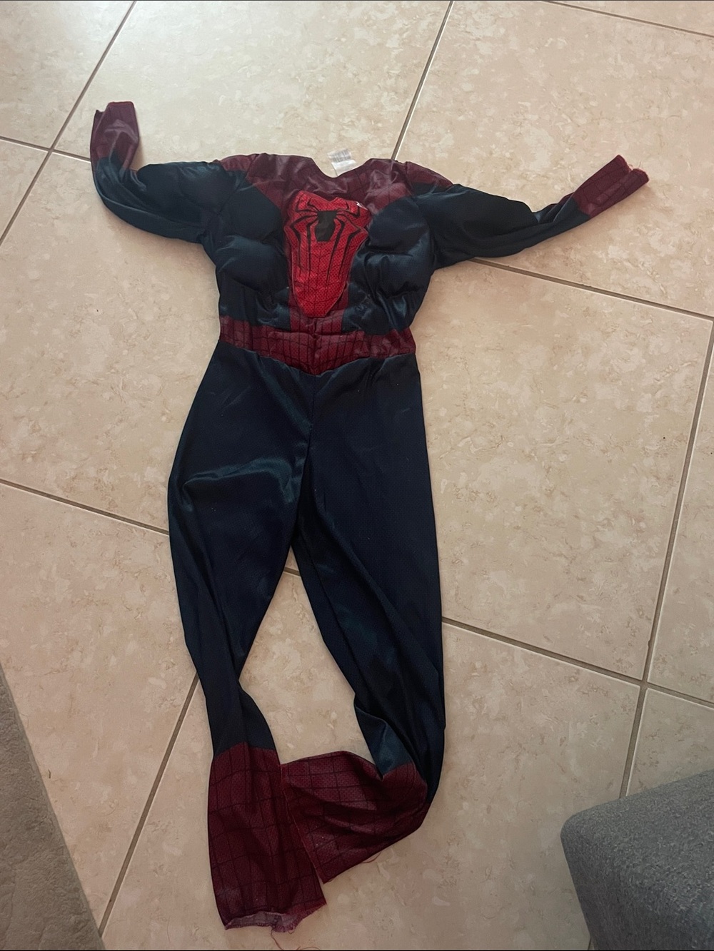 Marvel Kids Spider-Man Costume in Red and Navy Blue